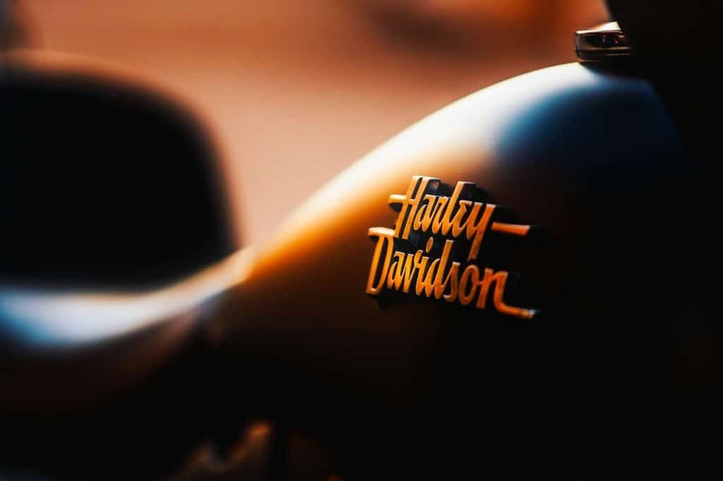 Motorrad Abdeckplane Harley Davidson