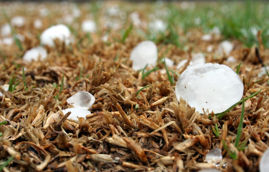 Motorrad Hagel Eis Schnee Winter