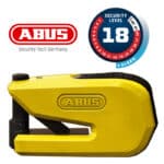 Motorcycle Brake Disc Lock-ABUS-Granite-Detecto-SmartX-8078-yellow_