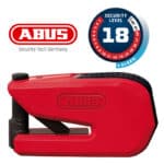 Motorcycle Brake Disc Lock-ABUS-Granite-Detecto-SmartX-8078-red_