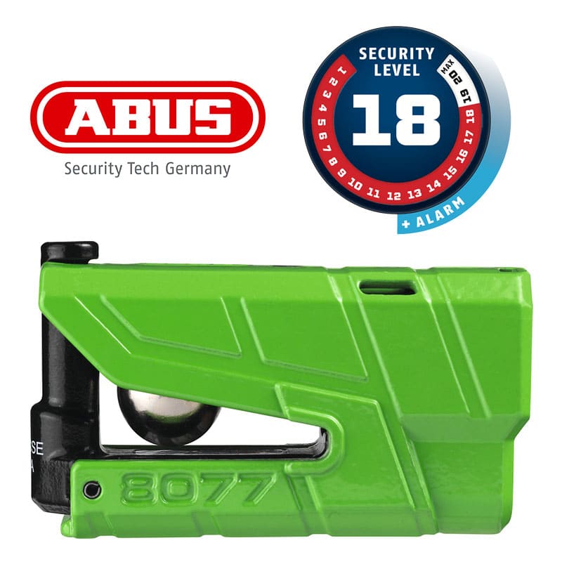 Brake disk lock ABUS Granit Detecto XPlus 8077- Alarm