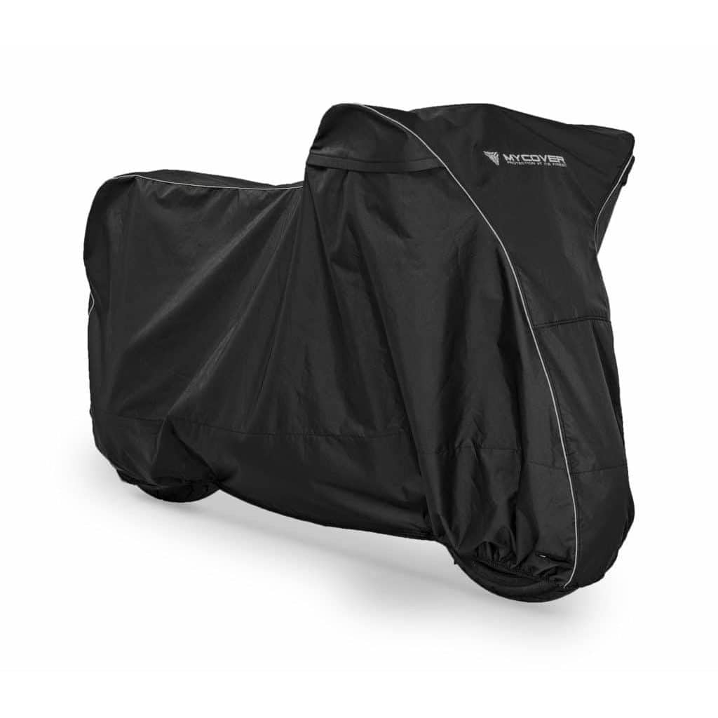 Capot de moto de MYCOVER. Une housse de moto outdoor pour toute l'année