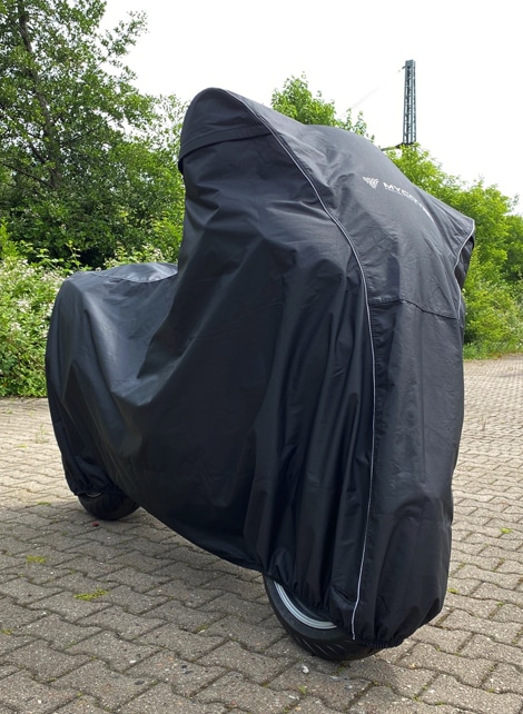 Chopper cover for tourer