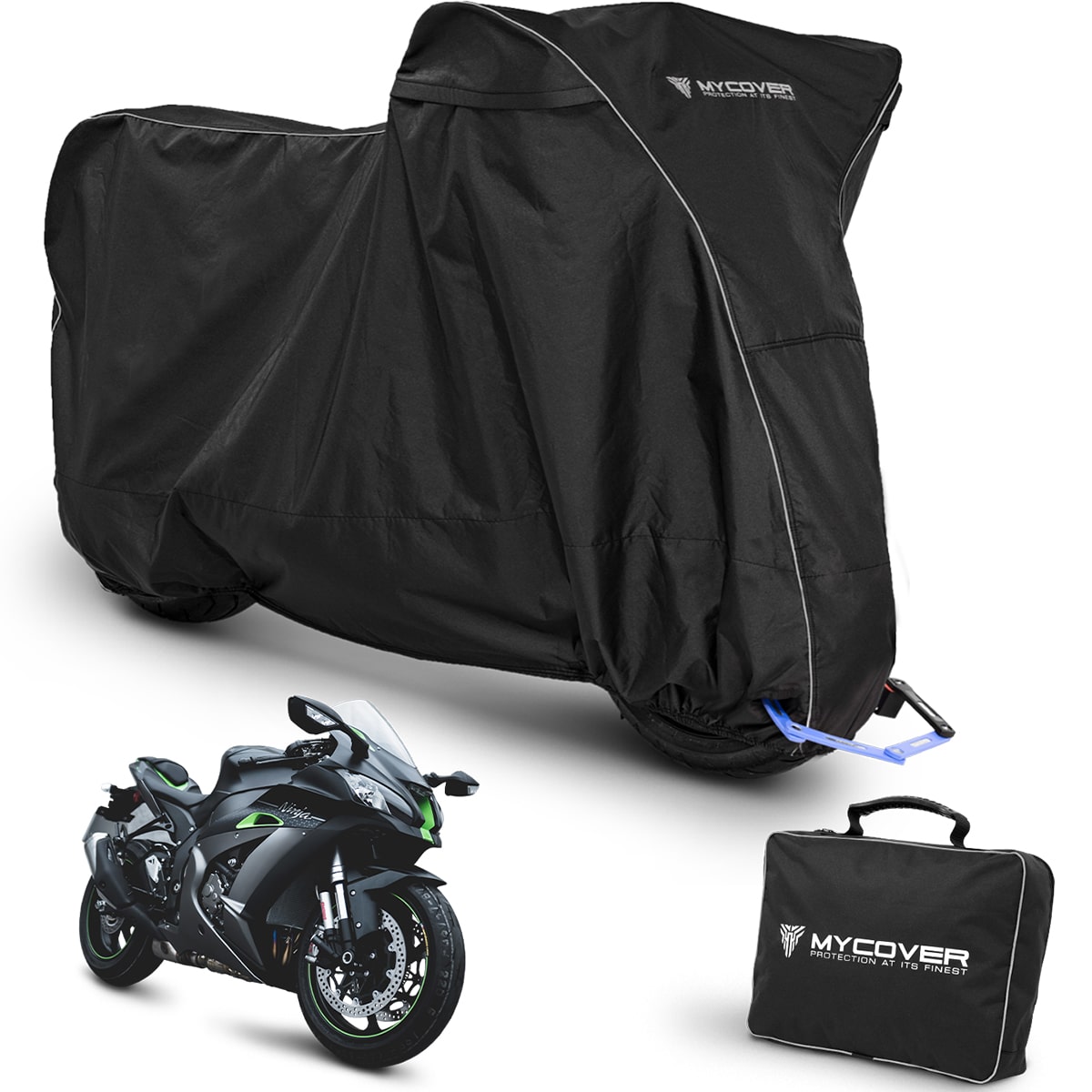 Housse Bâche Protection Moto Scooter Extérieur Imperméable