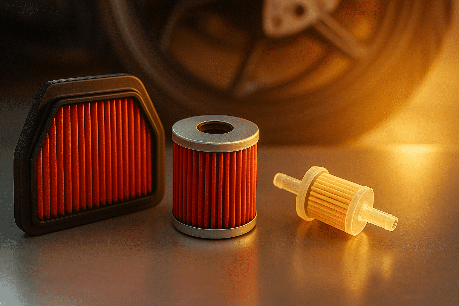 Filtre à Air Lavable 28 Mm Pour Moto à Carburateur - Gain De Puissance