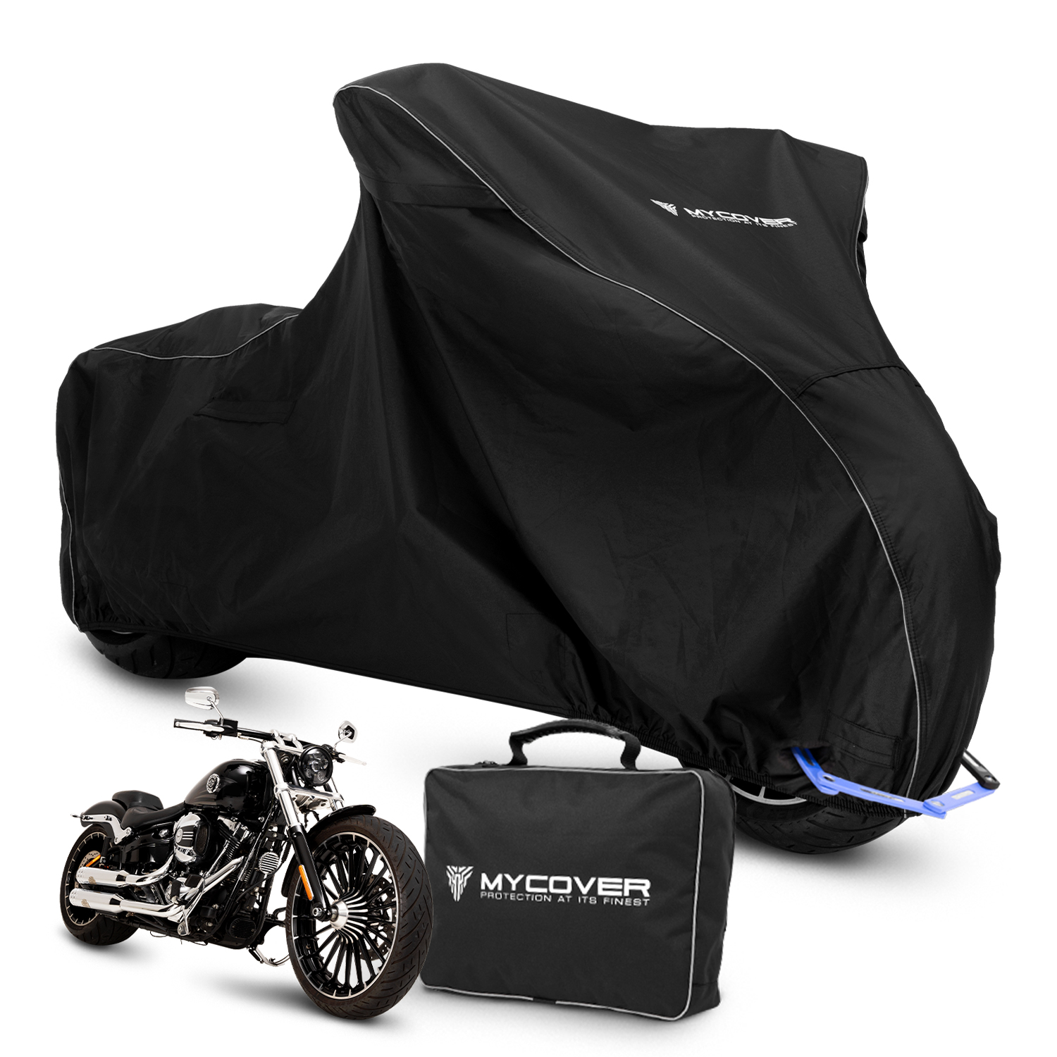 MyCover | Premium Outdoor Chopper Cover | C-XL++ | Black