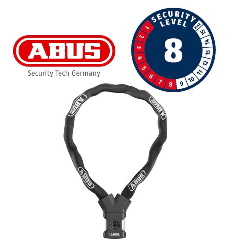 ABUS YARDO 7807F negro con nivel de seguridad 8 de 15
