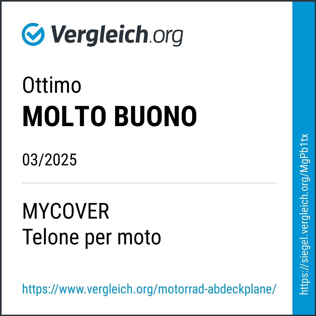 Chopper Telo per esterni